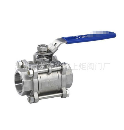 不銹鋼衛(wèi)生級三片式焊接球閥 手動(dòng)球閥 Q11F球閥 內(nèi)螺紋球閥